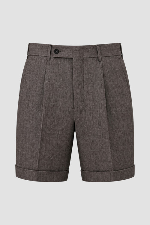 Leinen-Bermudas