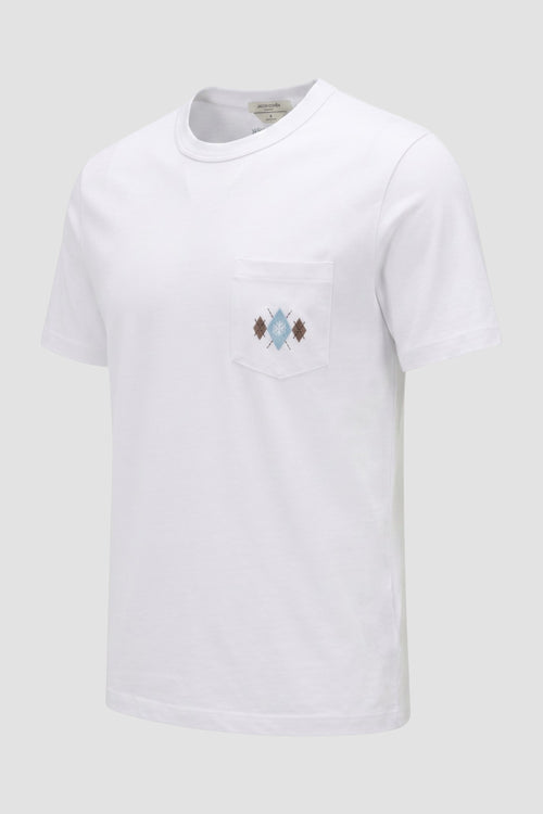 Baumwoll-T-Shirt mit Tasche-2