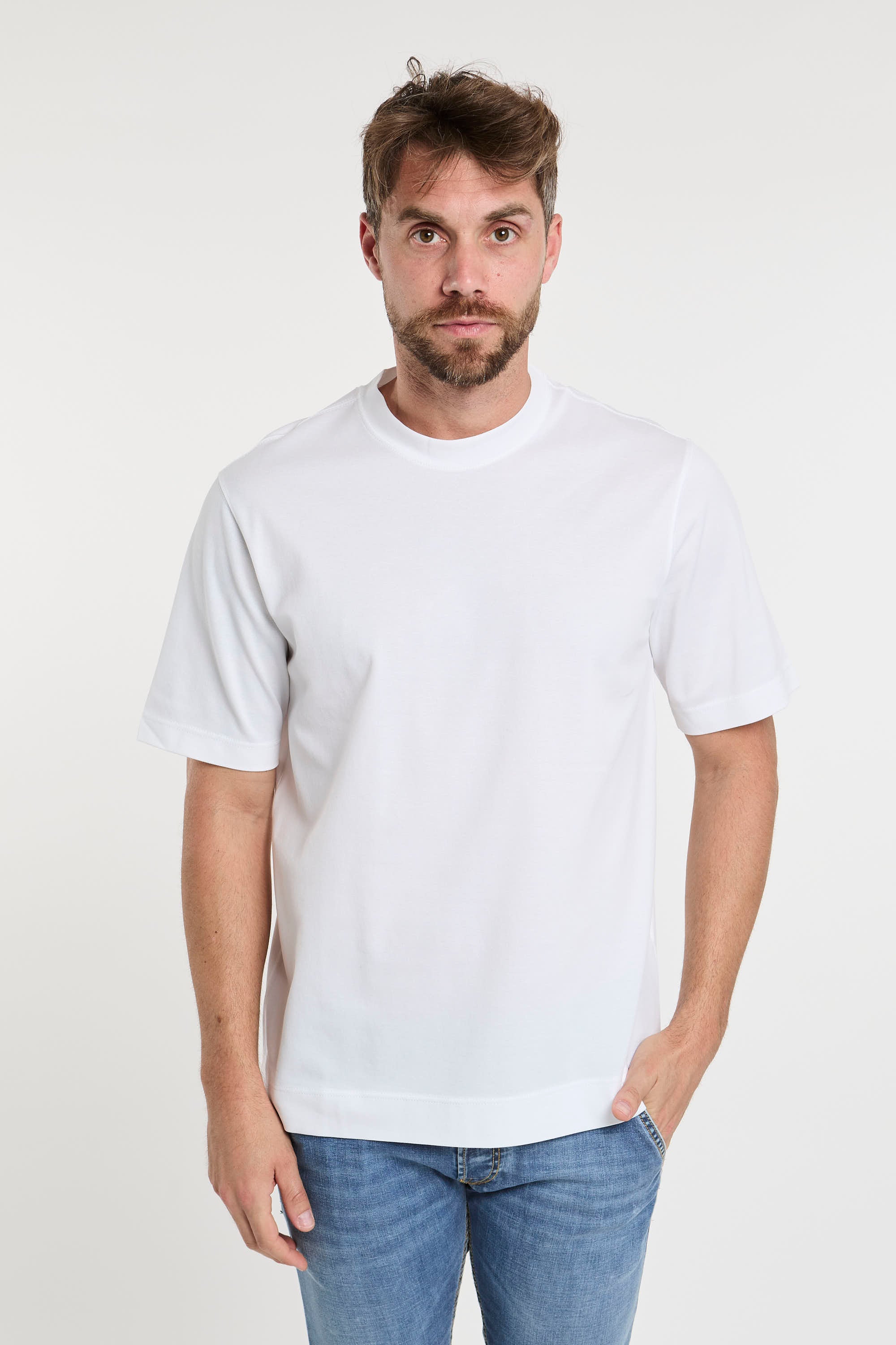 Circolo 1901 T-Shirt Baumwolle Weiß 6505-4