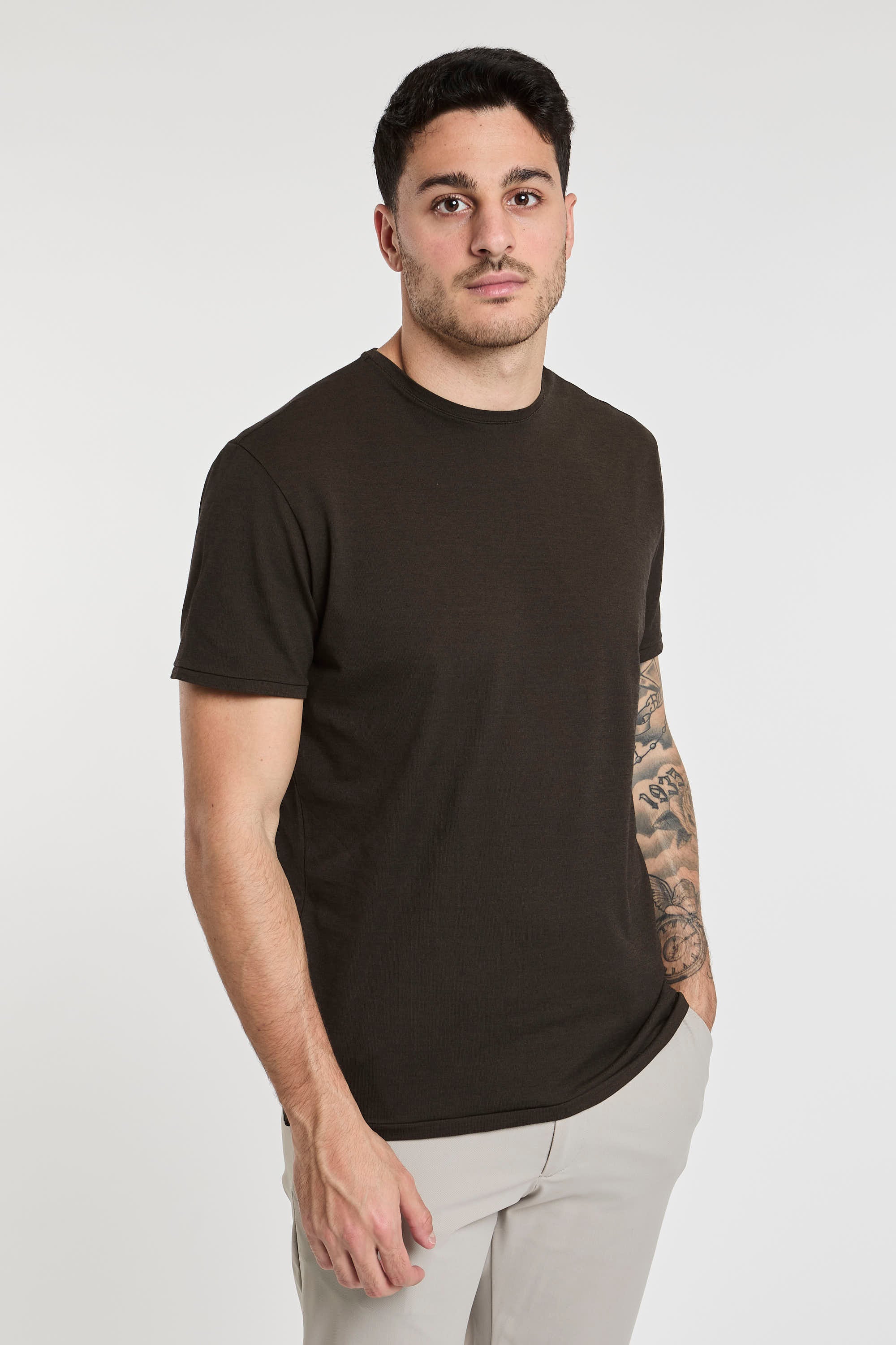 RRD T-Shirt Doticon Baumwolle/Polyamid/Elastan Grün-3