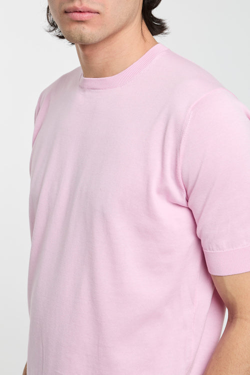 Filippo De Laurentiis T-Shirt aus rosa Baumwolle-2