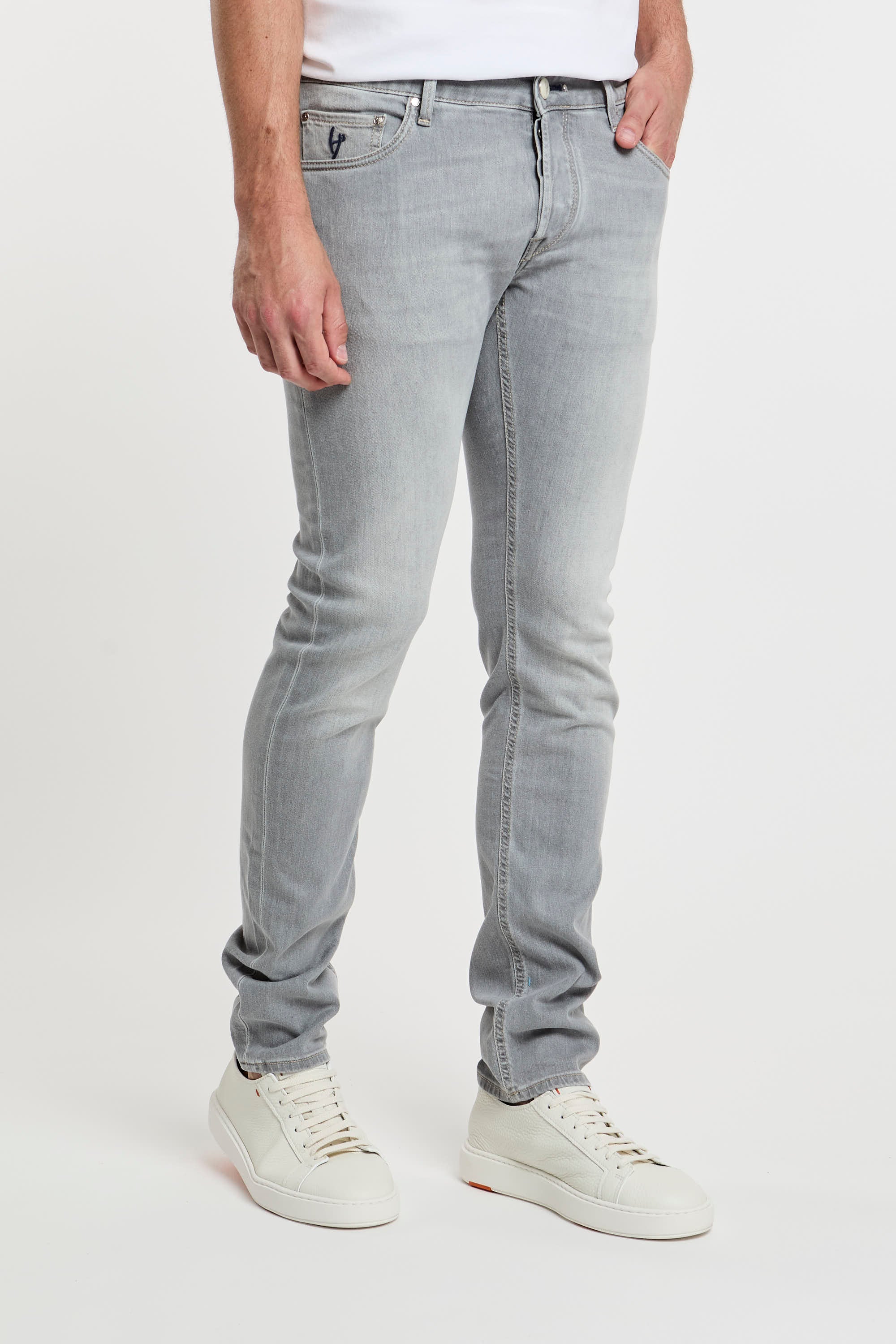 Handpicked Jeans Orvieto Cotton Grey-3