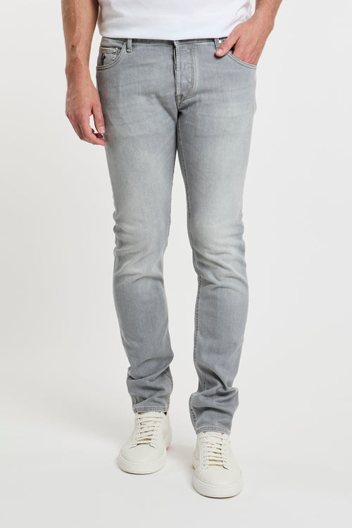 Ausgewählte Jeans Orvieto Baumwolle Grau-2