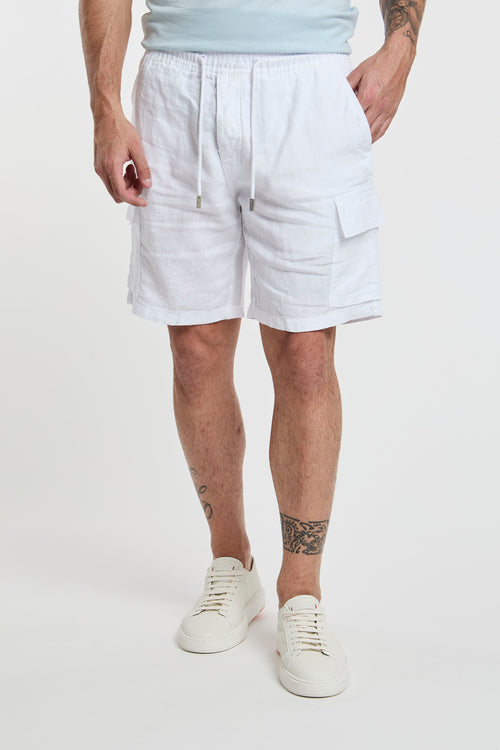 Vilebrequin Linen Bermuda Shorts in White