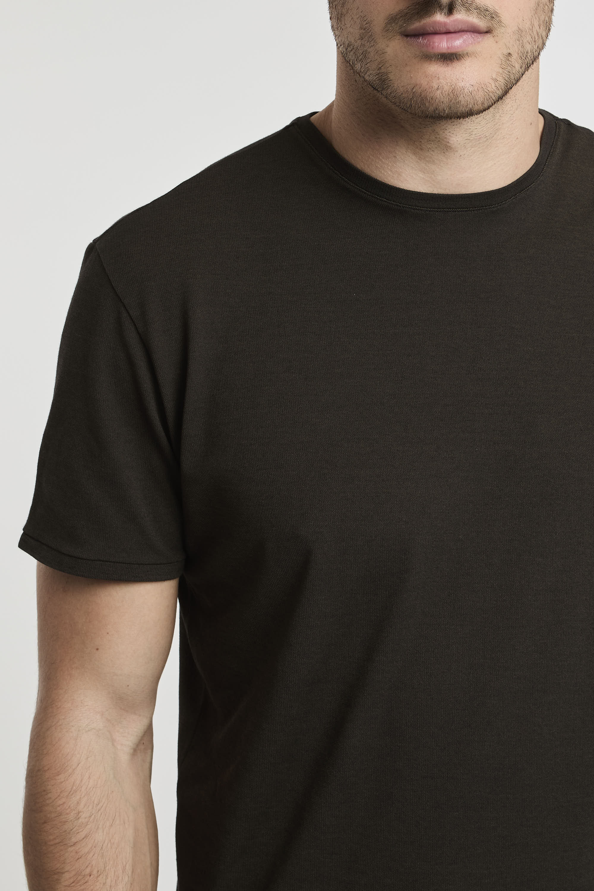 RRD T-Shirt Doticon Baumwolle/Polyamid/Elastan Grün-1
