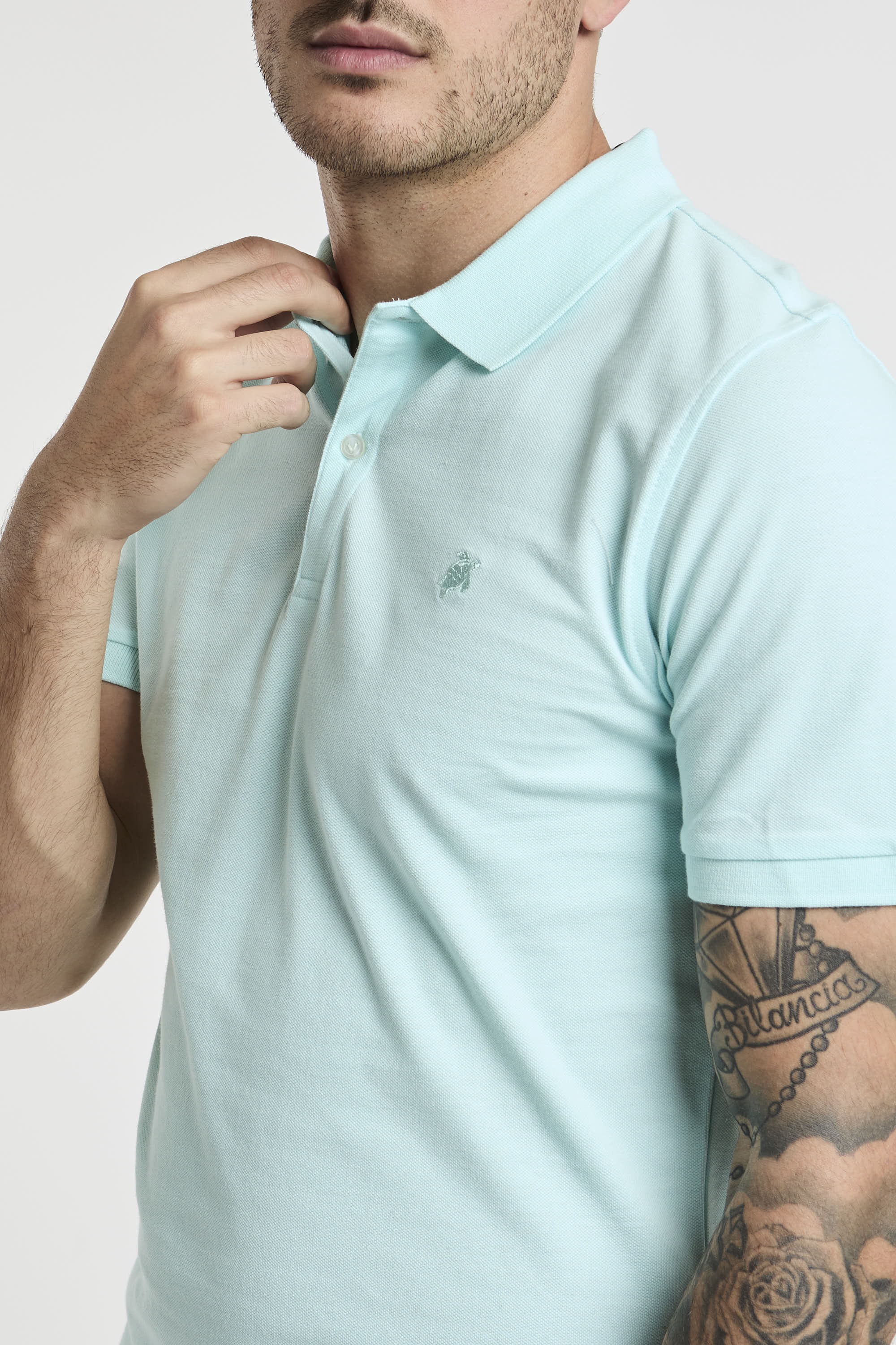 Vilebrequin Cotton Polo with Embroidered Chest Logo Green-3
