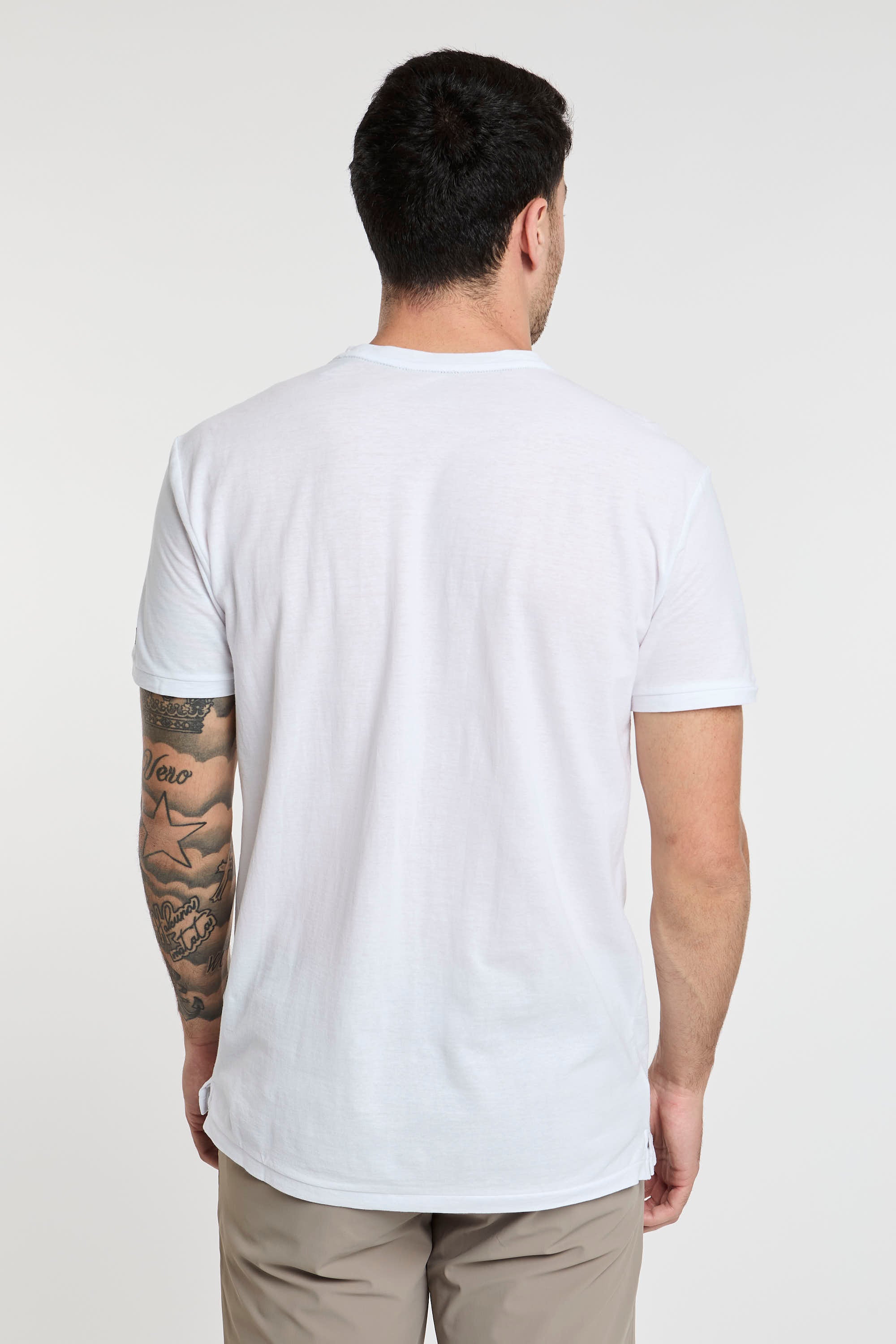 RRD T-Shirt Crepe Shirty Baumwolle Weiß-6