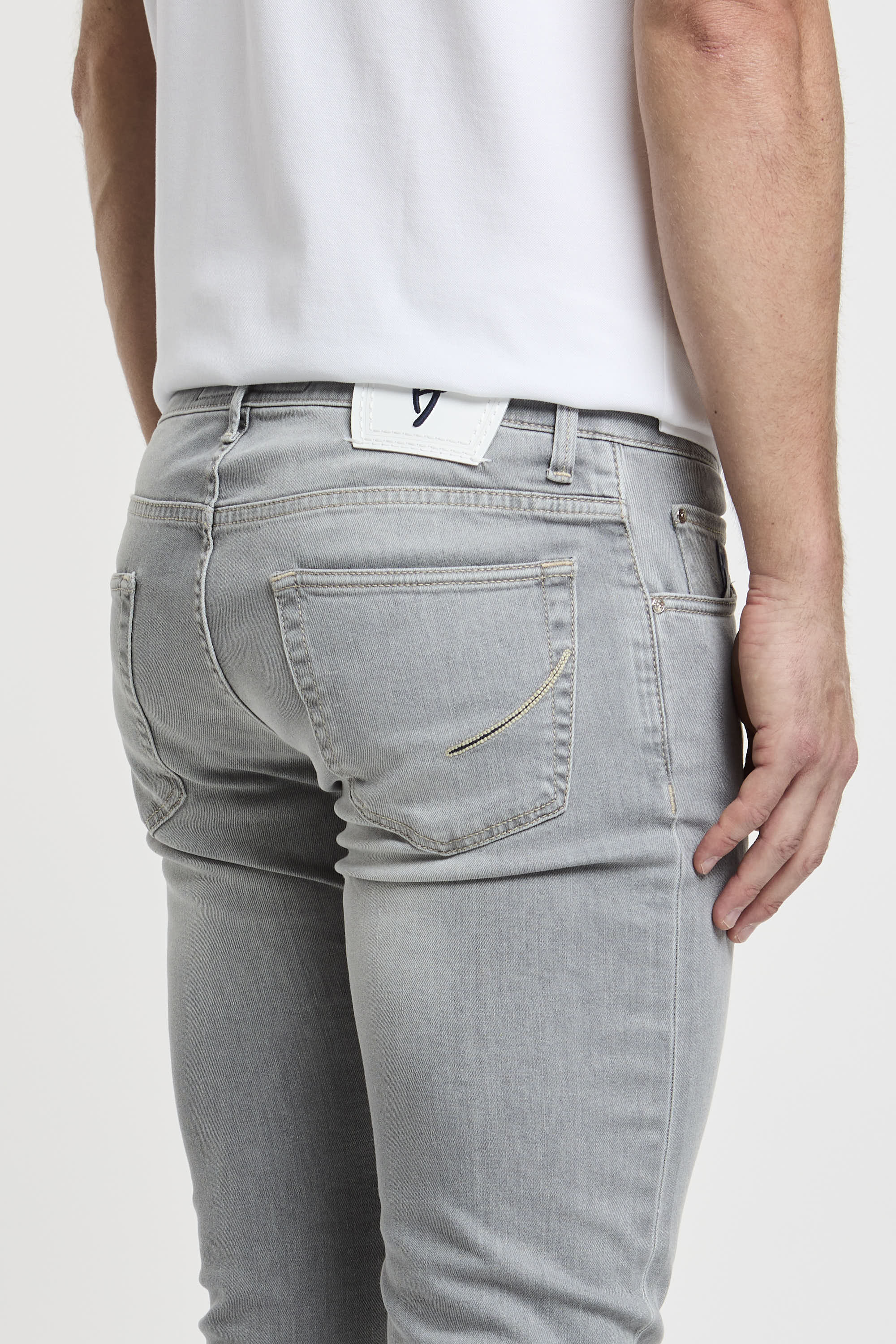 Handpicked Jeans Orvieto Cotton Grey-6