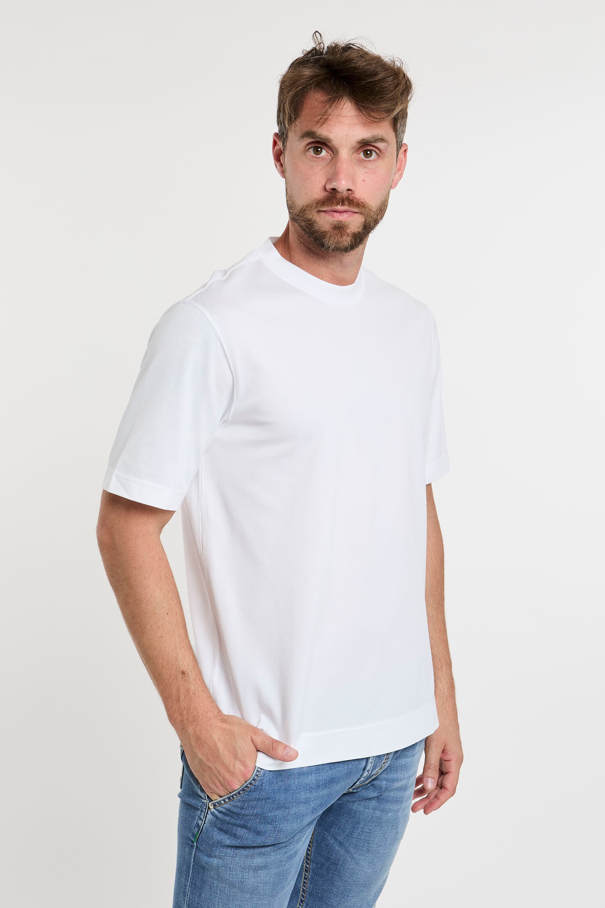 Circolo 1901 T-Shirt Cotton White 6505-1