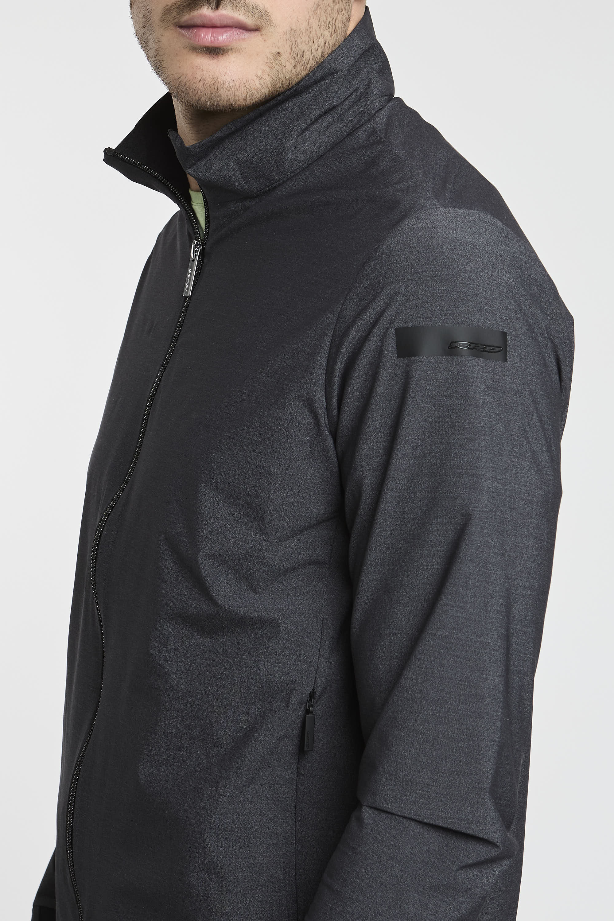 RRD Sweatshirt Extralight Full Zip Fleece aus Polyamid/Elasthan in Grau-4
