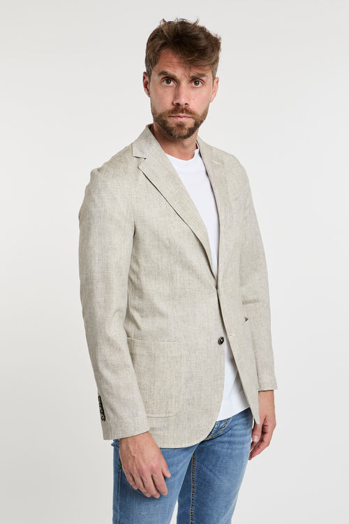 Circolo 1901 Cotton Jacket in Natural Beige-2