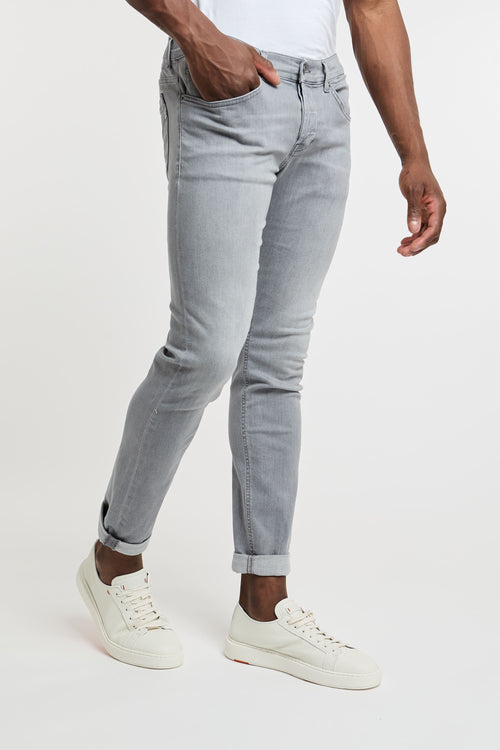 Dondup George Jeans Cotton/Elastomultiester Grey