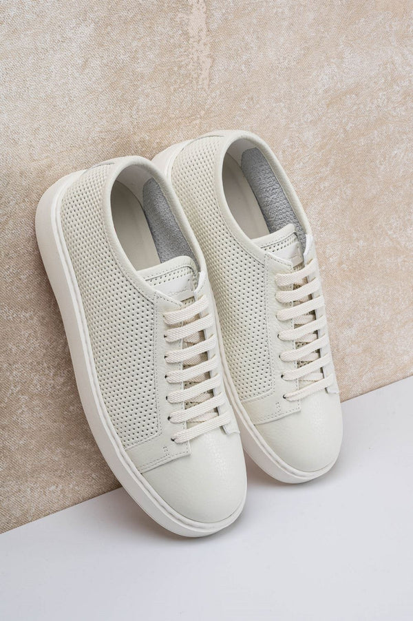 Perforated effect sneakers - 4