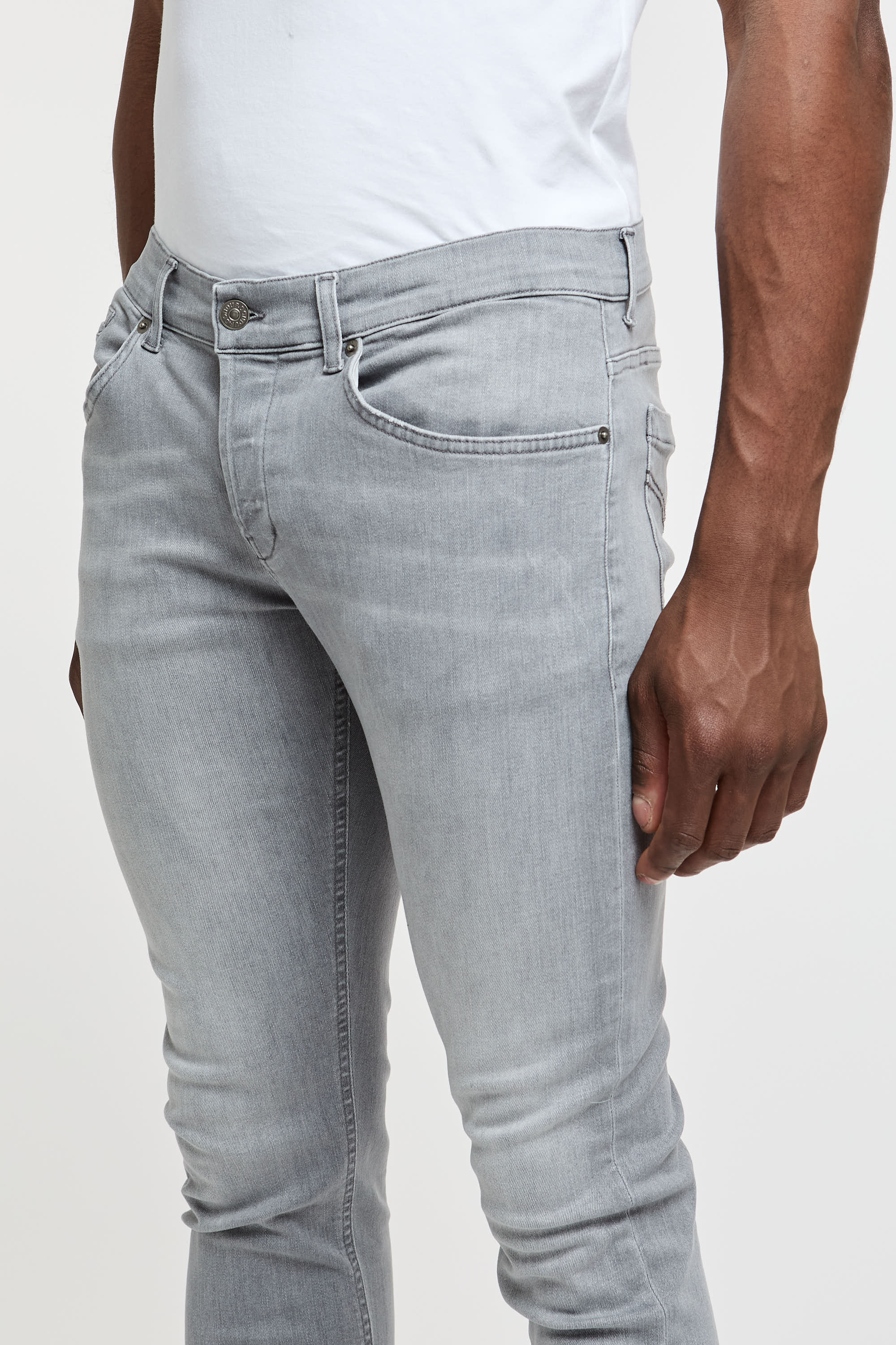 Dondup George Jeans Cotton/Elastomultiester Grey-5