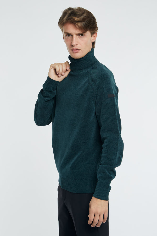 Velvet Turtleneck Knit - 3