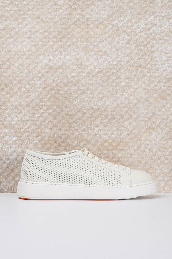 Perforated effect sneakers - 1