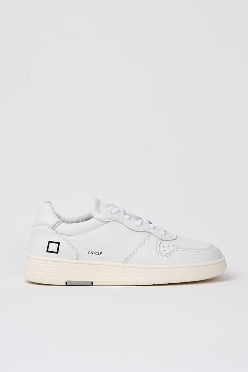 D.A.T.E. Sneaker Court White Leather