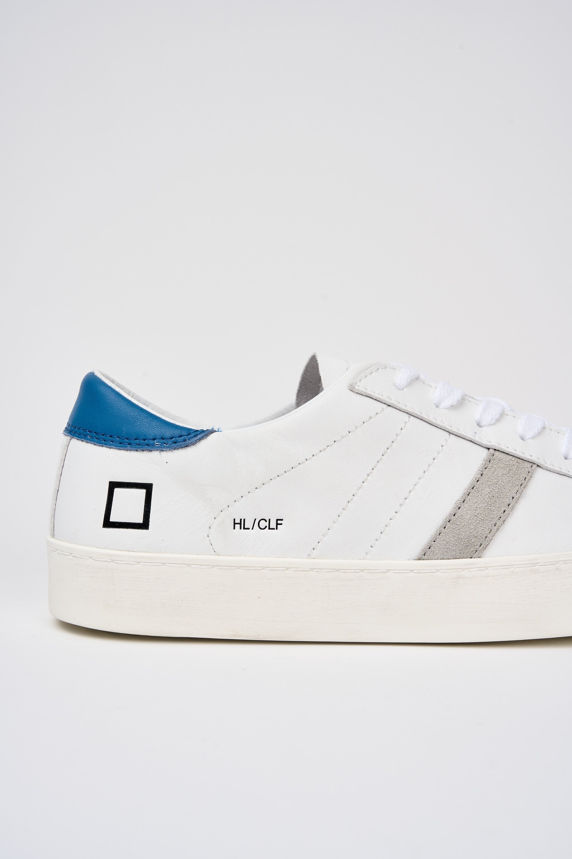 D.A.T.E. Sneaker Hill Leather/Suede White/Blue-4