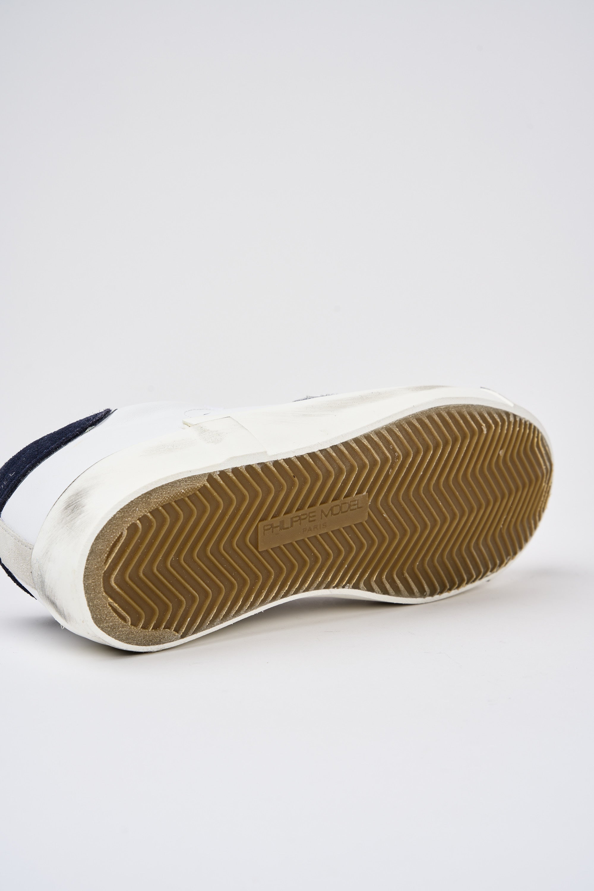 Philippe Model Sneaker PRSX Leder/Suede Weiß/Blau-6