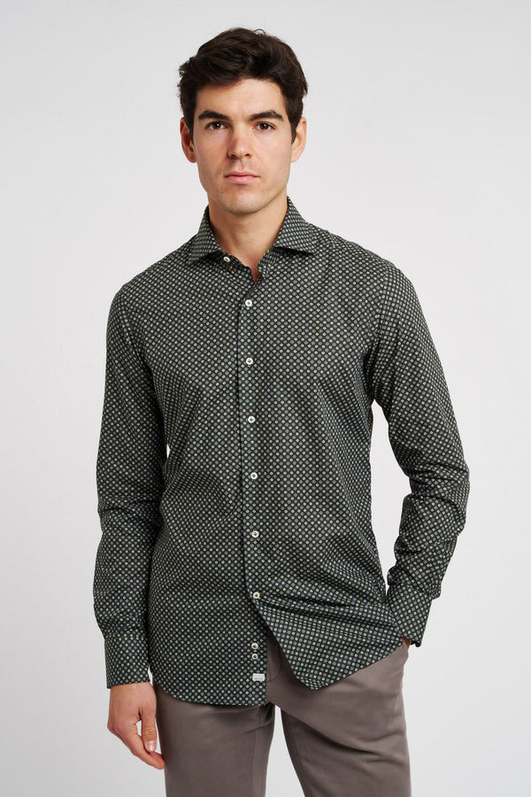 Alessandro Gherardi Green Cotton Shirt - 3