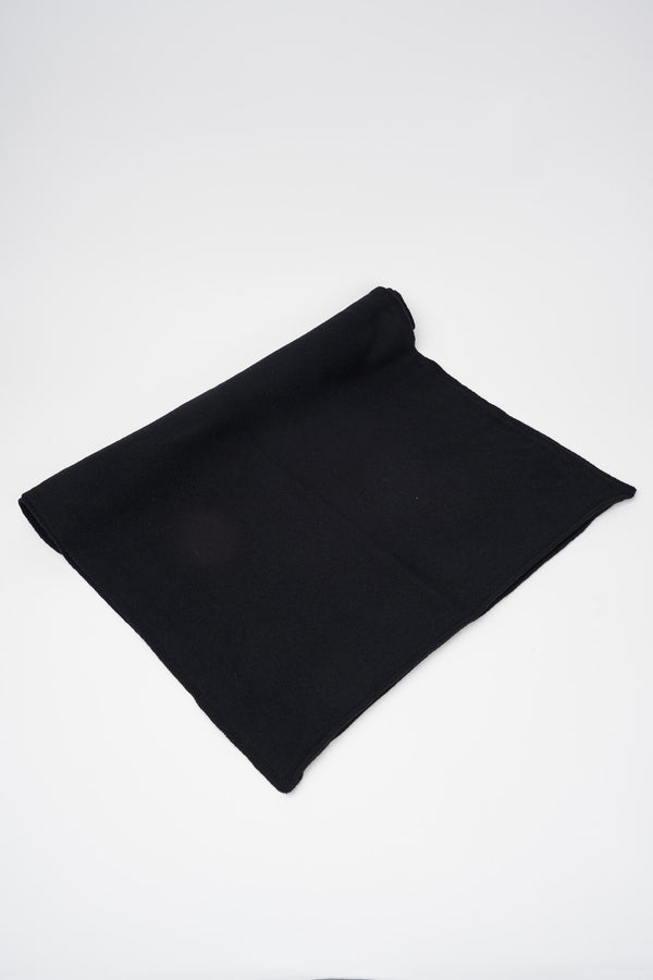 Drumohr Wool Scarf Black - 1