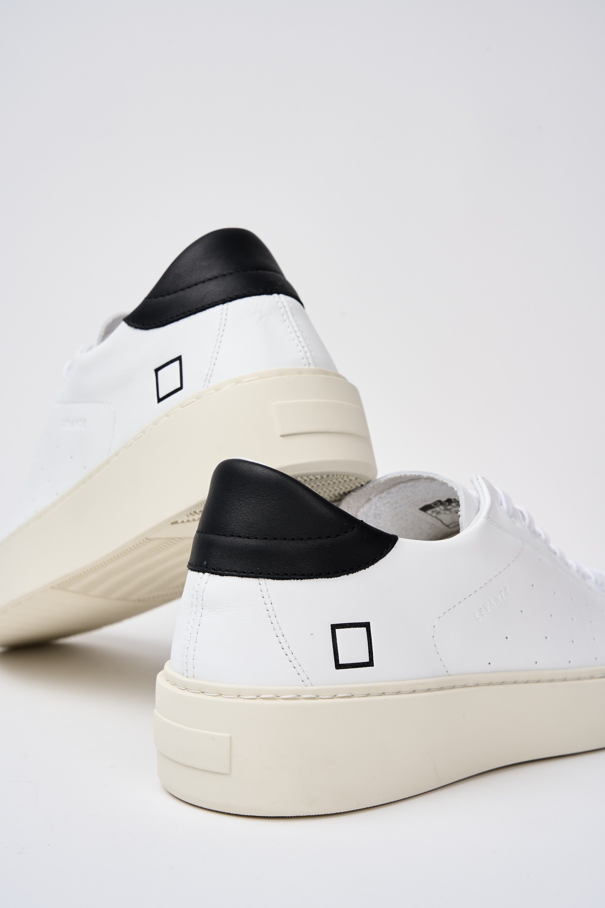 D.A.T.E. Sneaker Levante Leather White/Black-6