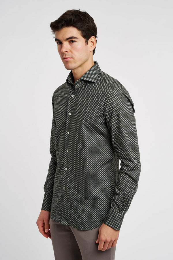 Alessandro Gherardi Green Cotton Shirt - 5