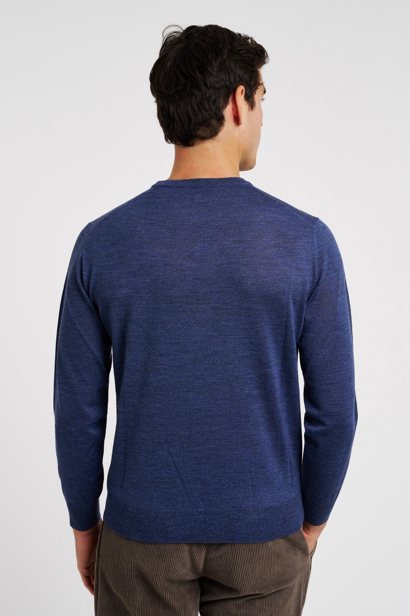 Canali Wool Sweater Blue-5