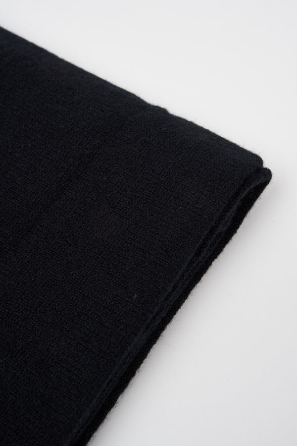 Drumohr Wool Scarf Black - 2