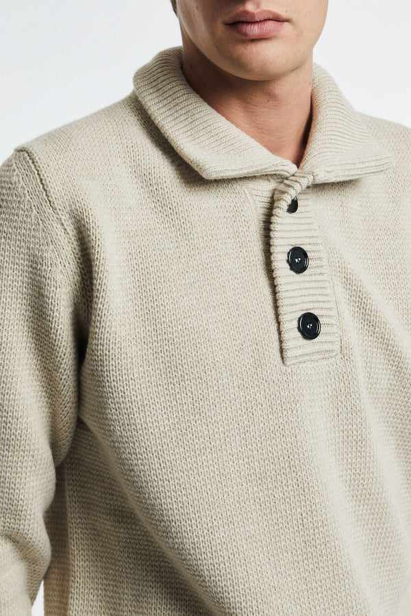 Regular wool turtleneck - 1