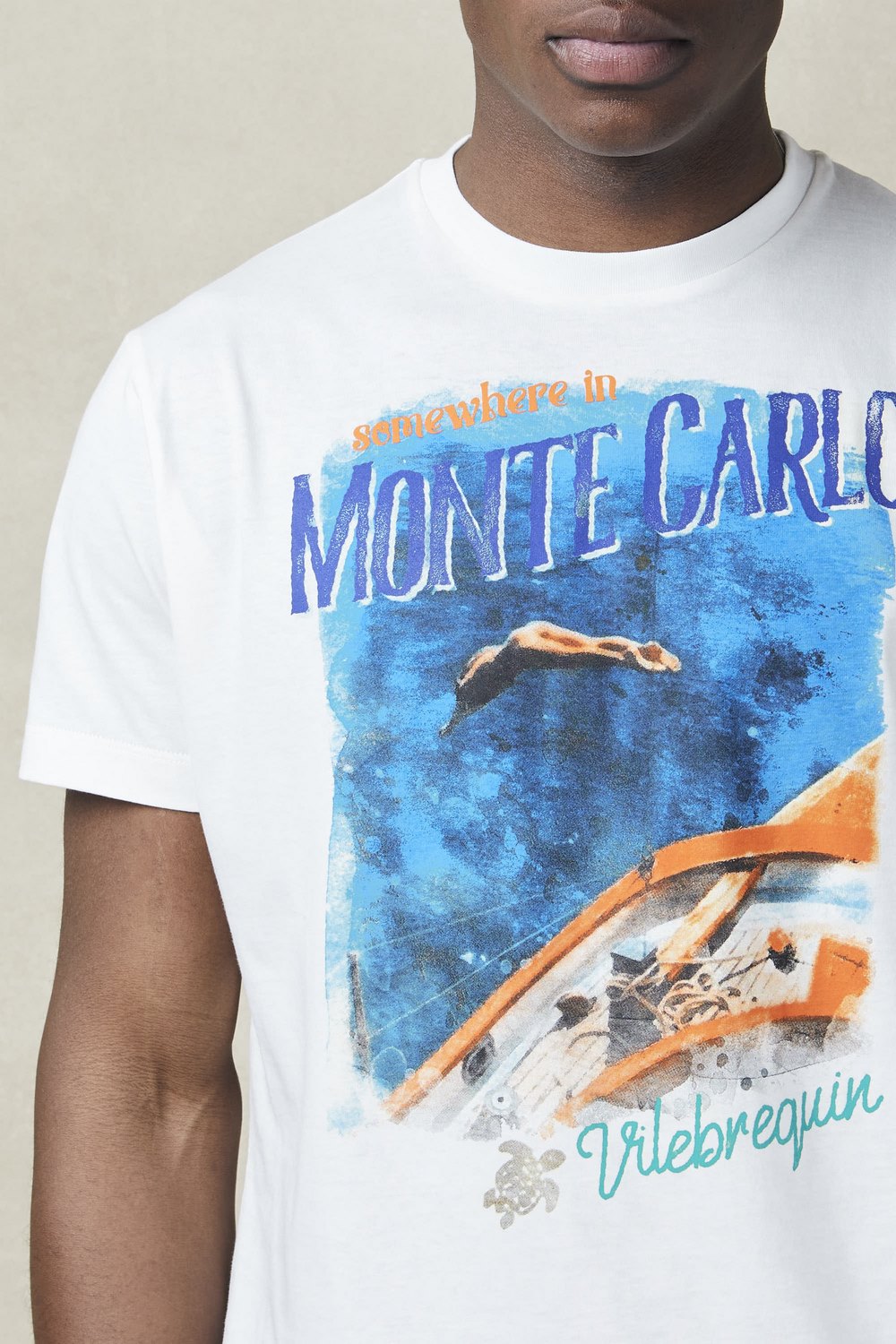 T-shirt in cotone Monte Carlo-4