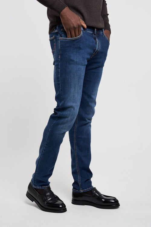 Ausgewählte Jeans Orvieto aus blauer Baumwolle-2