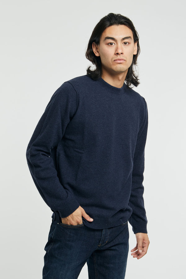 Woolrich Knitwear Crewneck Wool/Polyamide Blue - 3