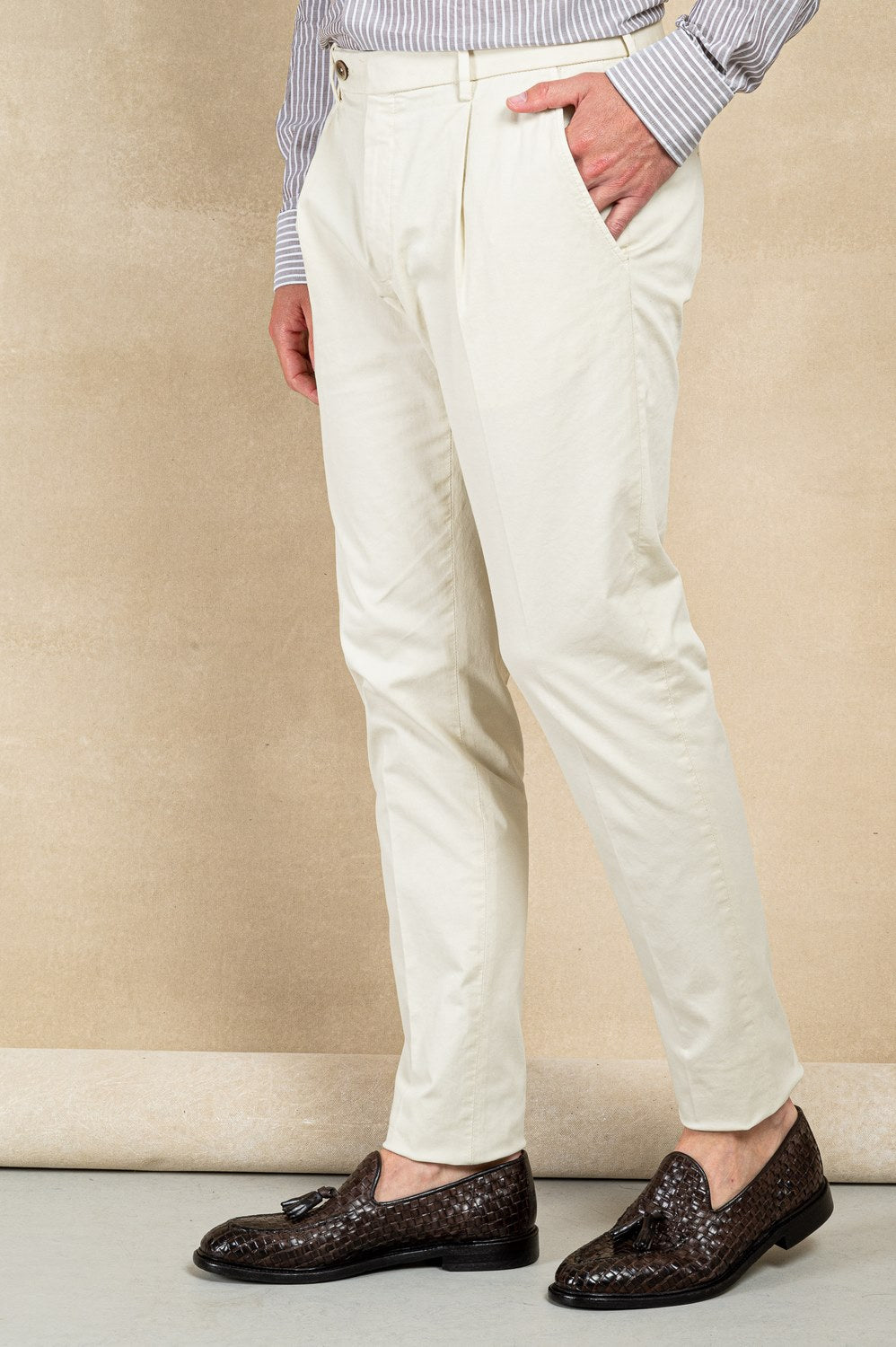 Riccardo trousers in cover stretch cotton-3