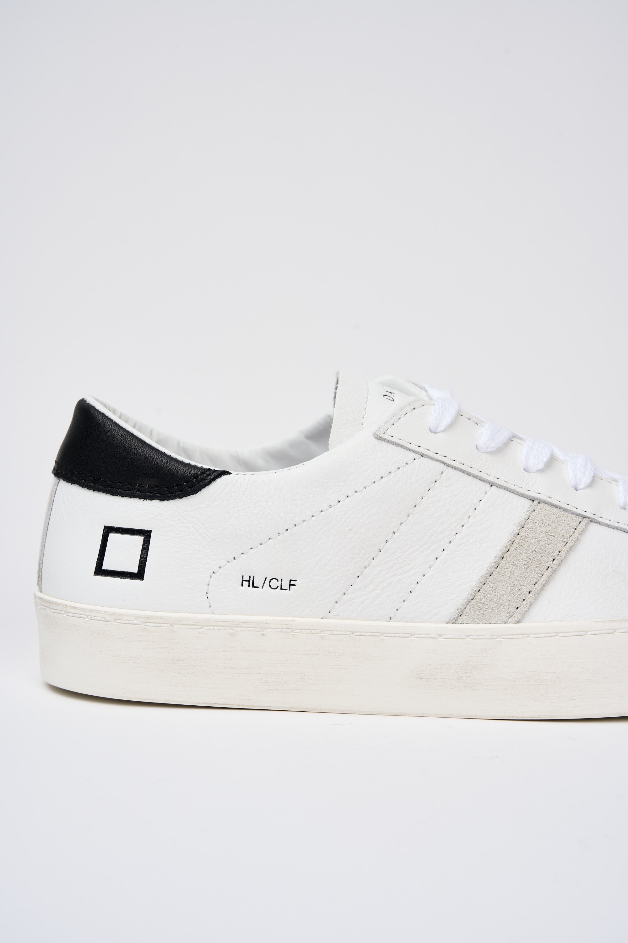 D.A.T.E. Sneaker Hill Leather/Suede White/Black-6