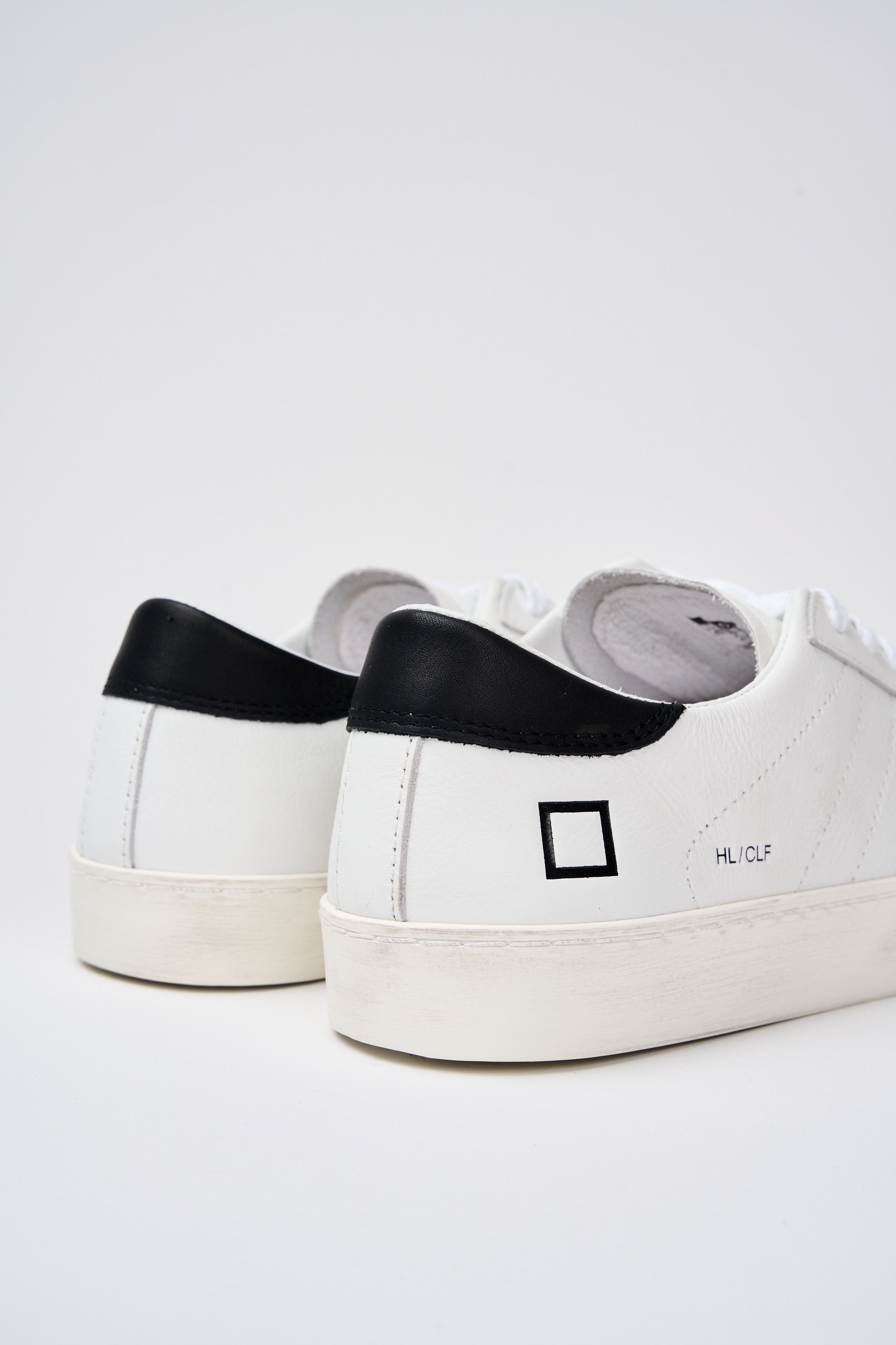 D.A.T.E. Sneaker Hill Leather/Suede White/Black-4