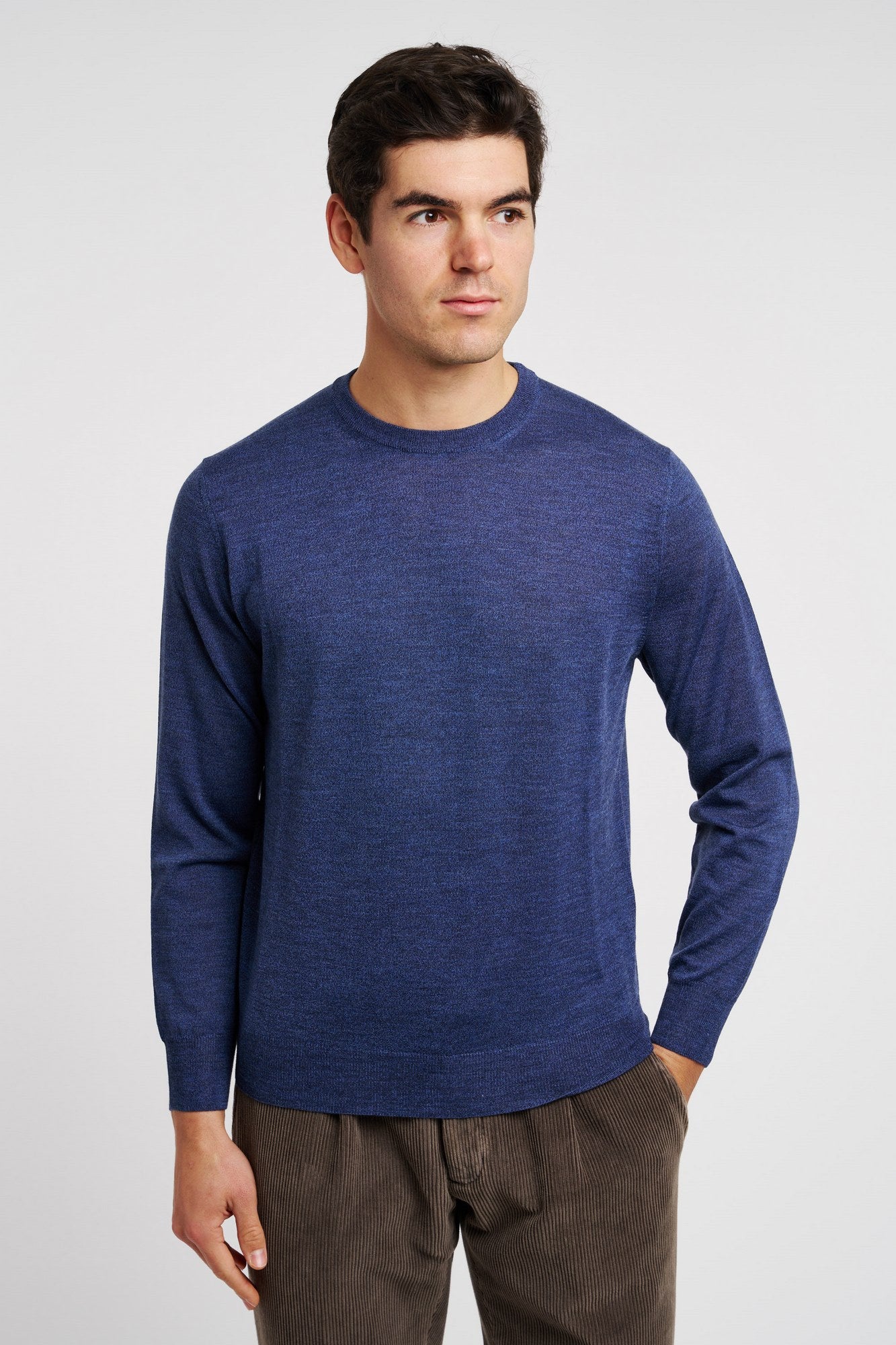 Canali Wool Sweater Blue - 3