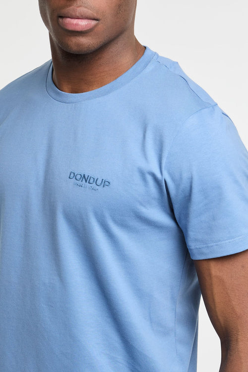 Dondup T-Shirt Baumwolle Himmelblau-2