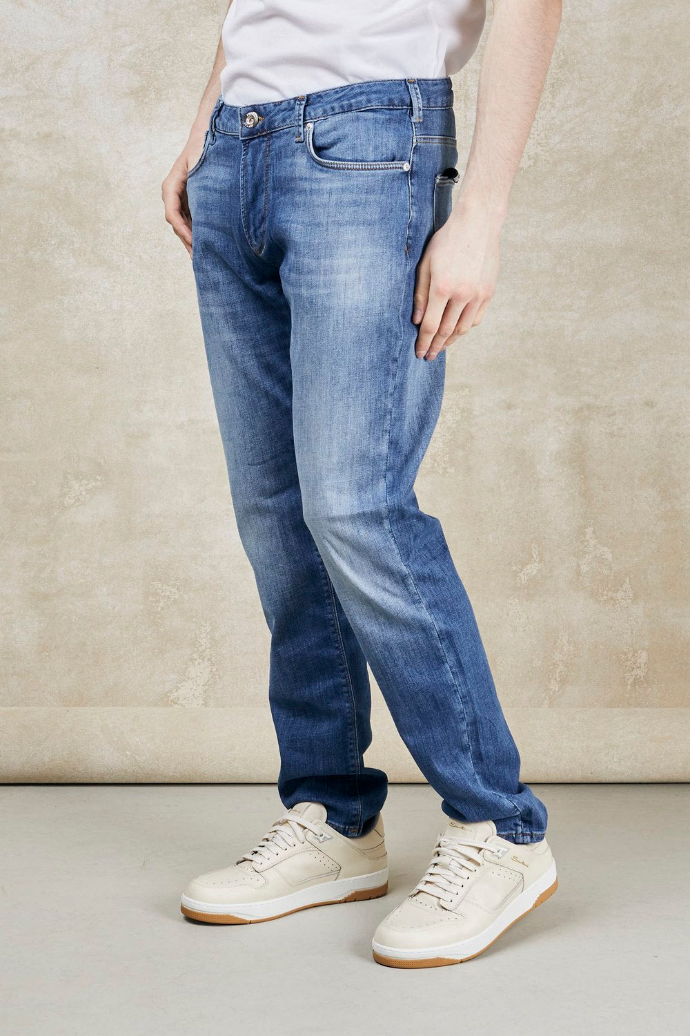 Jeans J06 slim fit in comfort denim - 2