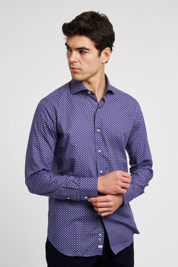 Alessandro Gherardi Blue Cotton Shirt - 4