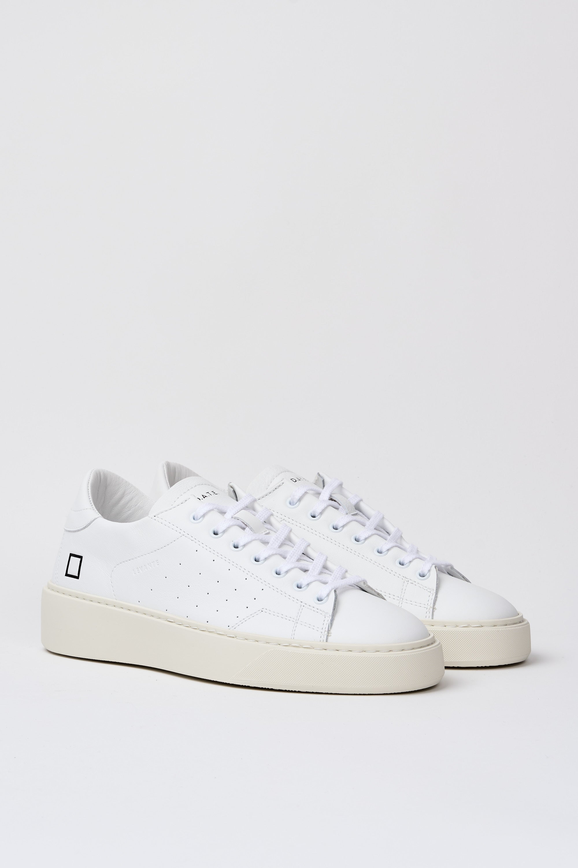 D.A.T.E. Sneaker Levante Leather White-2