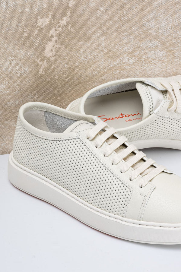 Perforated effect sneakers - 6