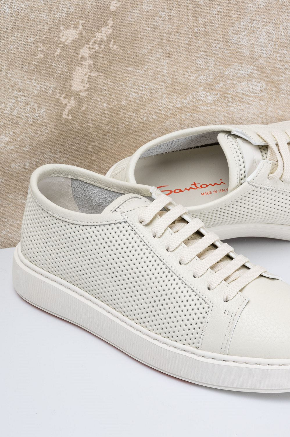 Perforated effect sneakers-6