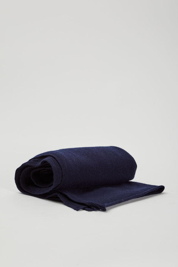 Drumohr Cashmere Scarf in Blue - 2