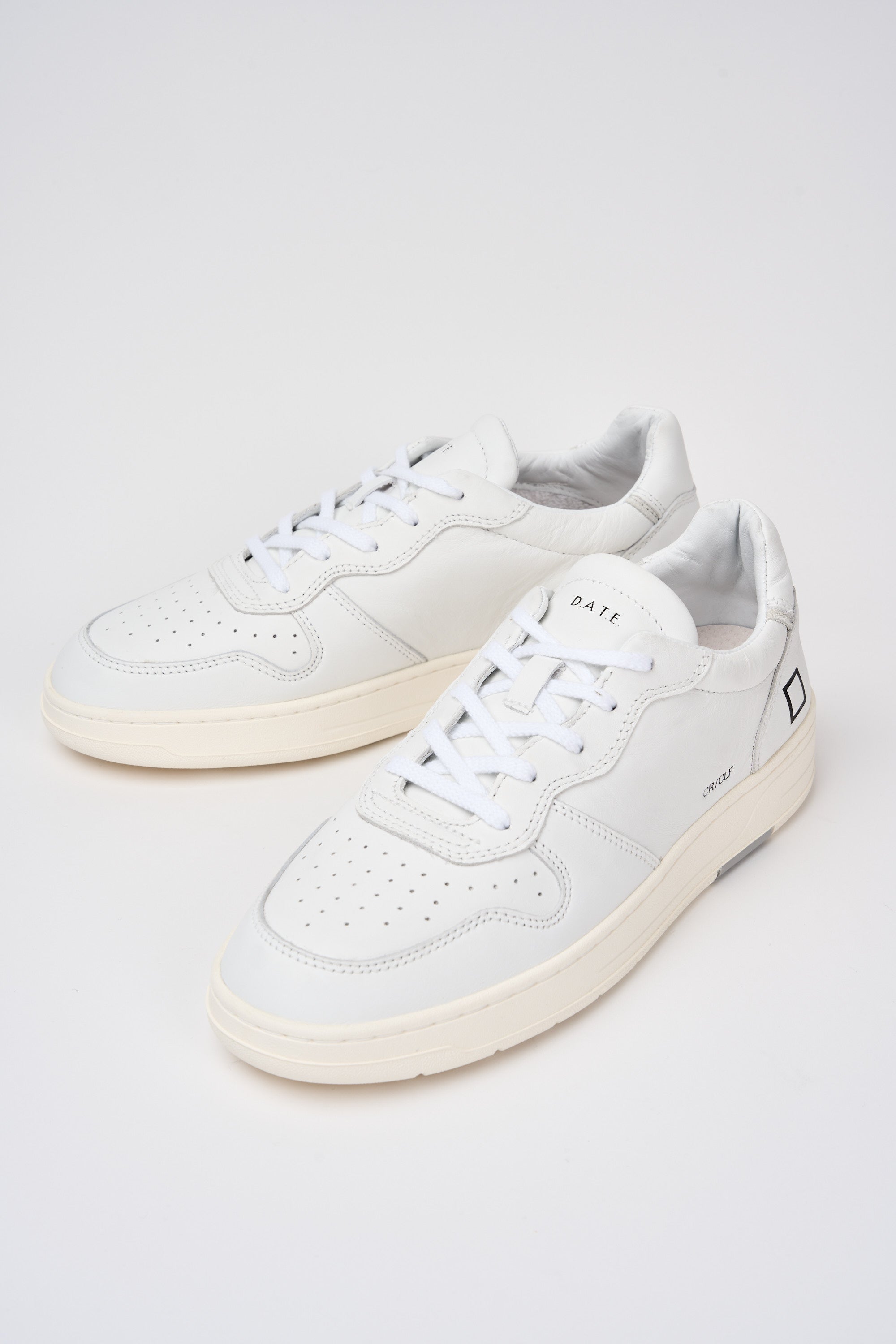D.A.T.E. Sneaker Court White Leather-7