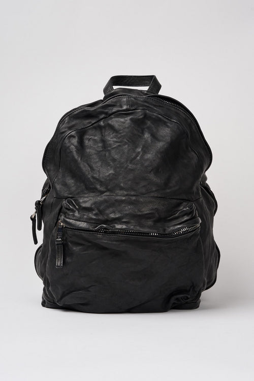 Giorgio Brato Backpack 6520 Leather Black