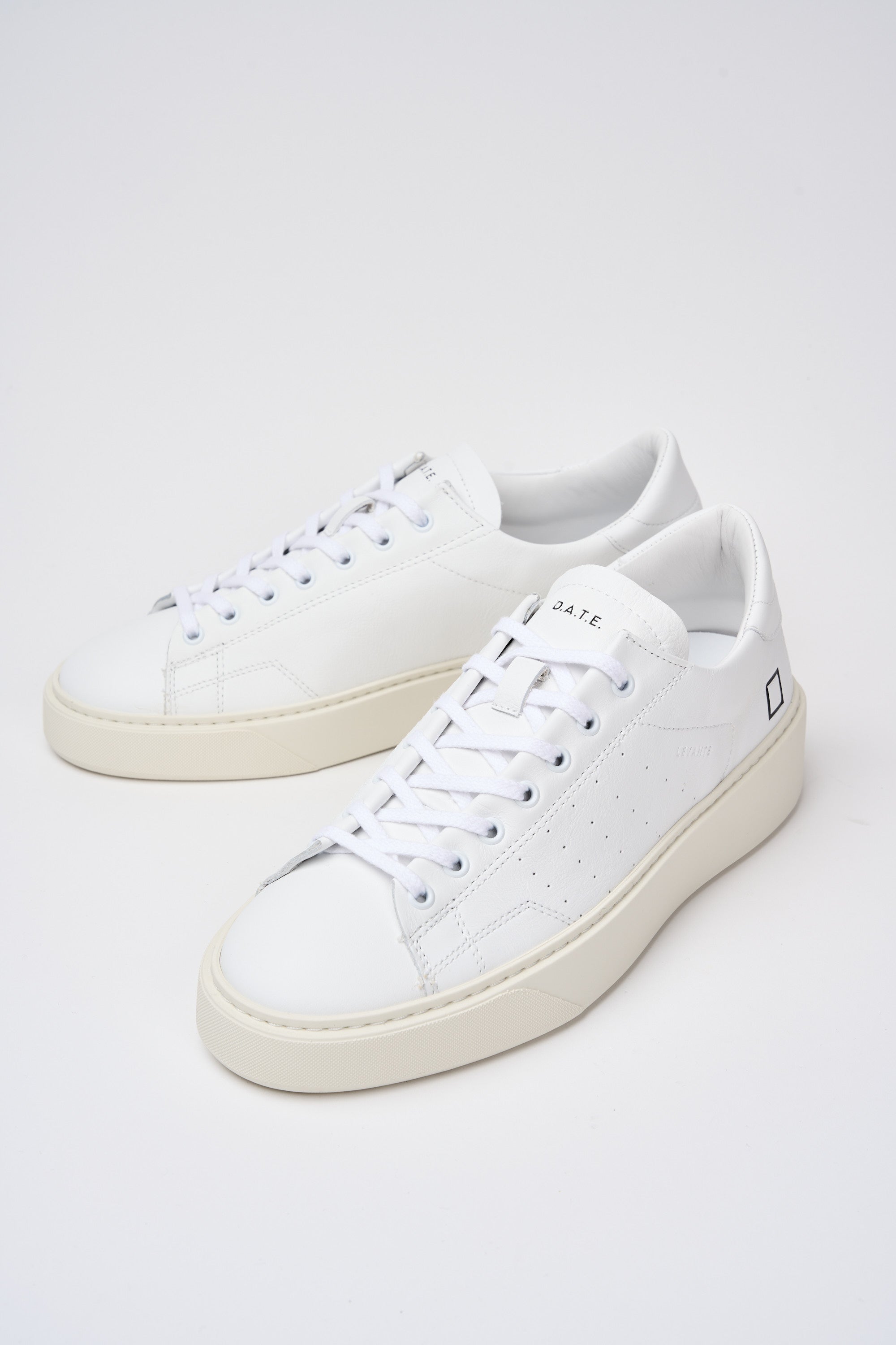 D.A.T.E. Sneaker Levante Leather White-7