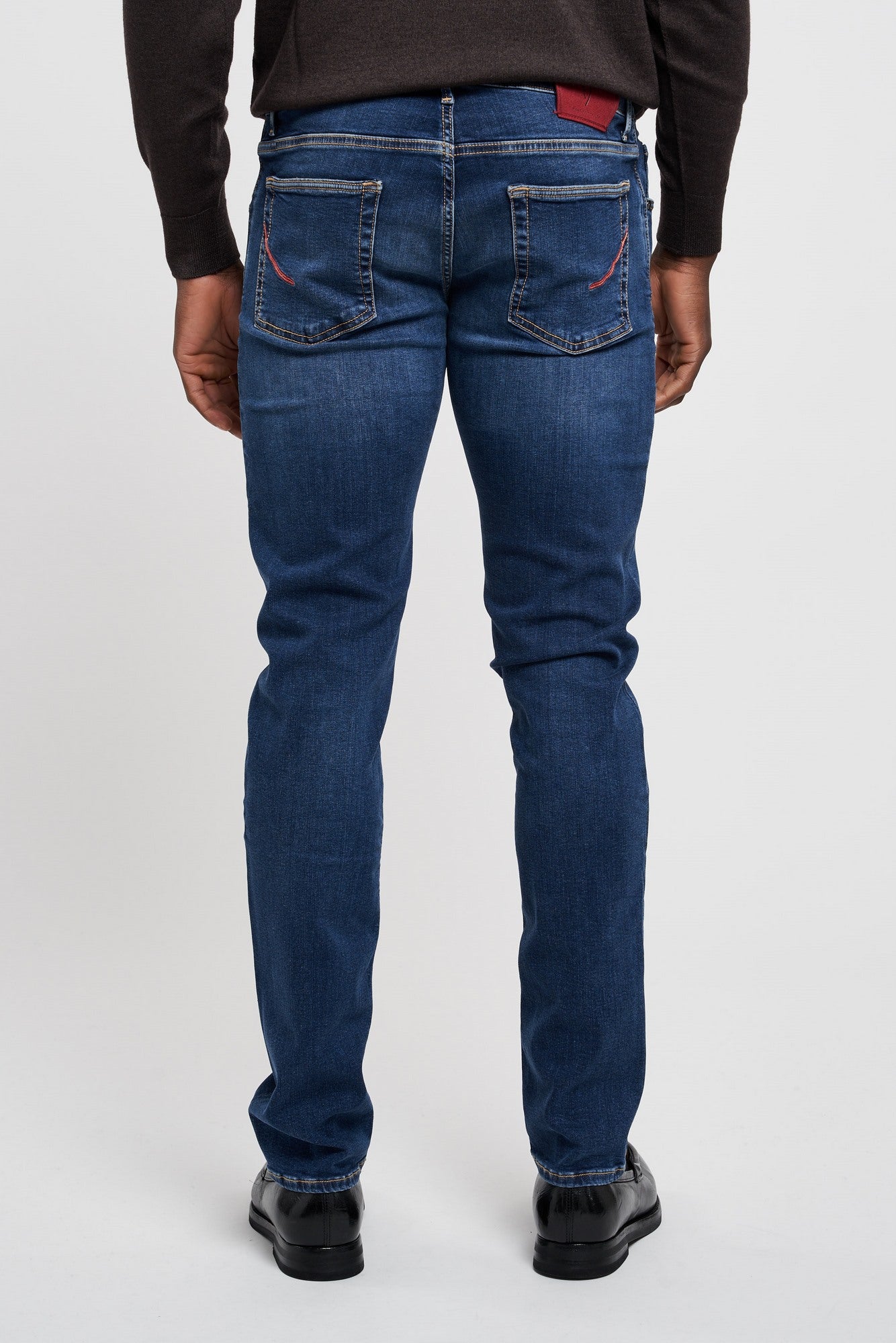 Ausgewählte Jeans Orvieto aus blauer Baumwolle-3