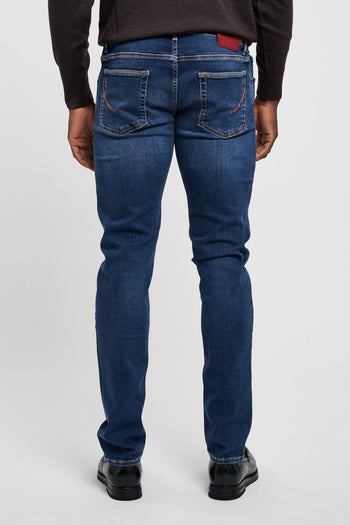 Handpicked Jeans Orvieto in Blue Cotton - 3