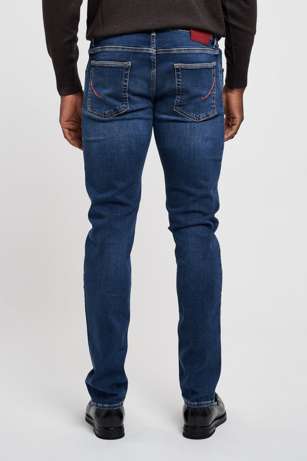 Ausgewählte Jeans Orvieto aus blauer Baumwolle - 3